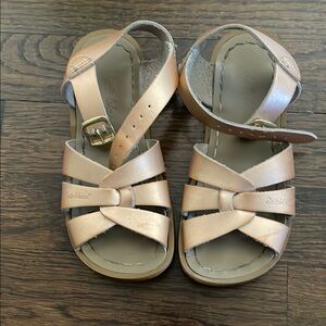 Salt Water Sandals Tan Classic Leather Sandals
